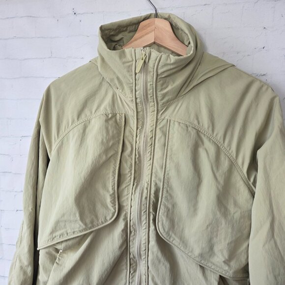Lululemon Always Effortless Jacket Size 2 Dew Green Full Zip Utility Pockets - Picture 4 of 10